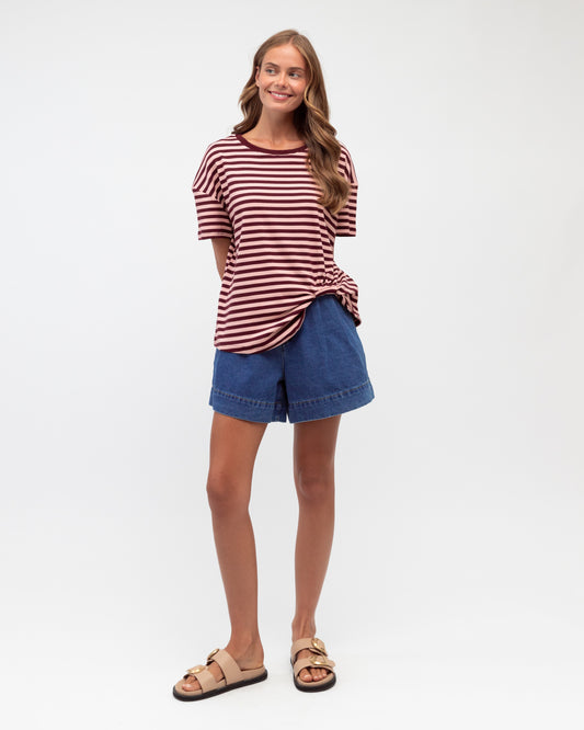 Easy Tuck T | Blush