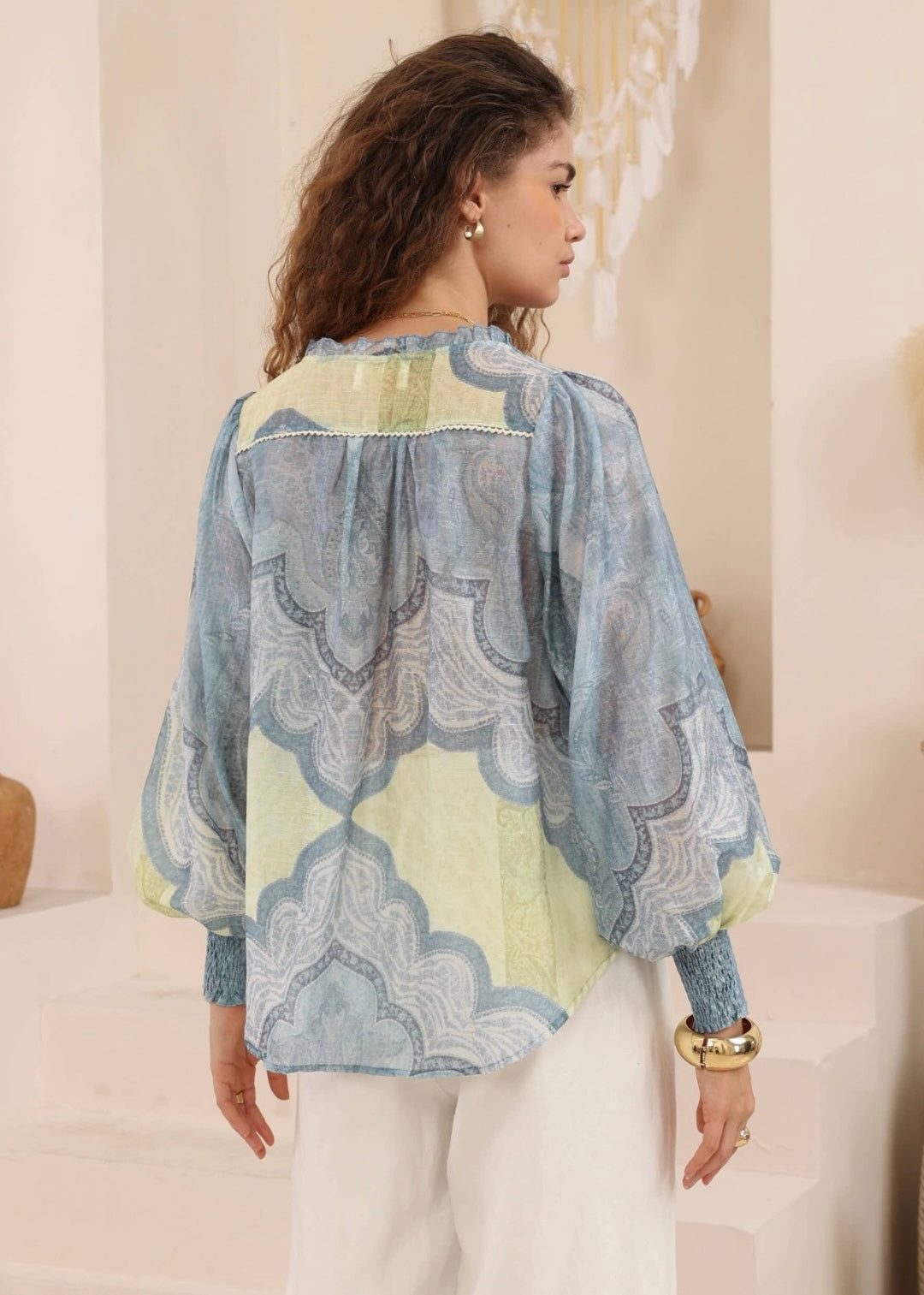 Gigi Top | Blue