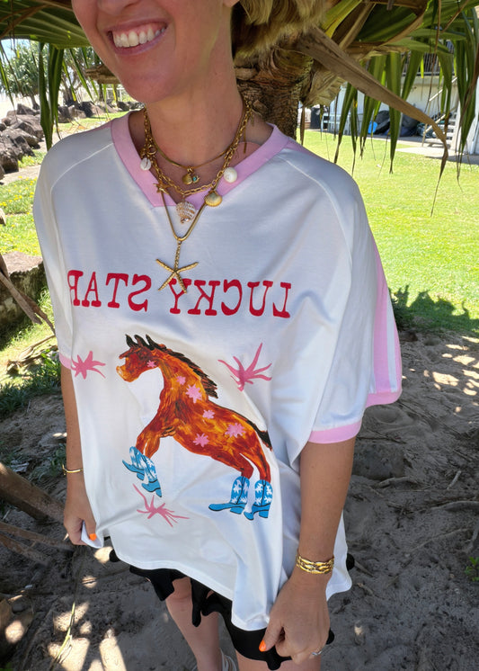 Lucky Star T-Shirt | White