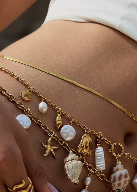 Ocean CowGal Body Chain