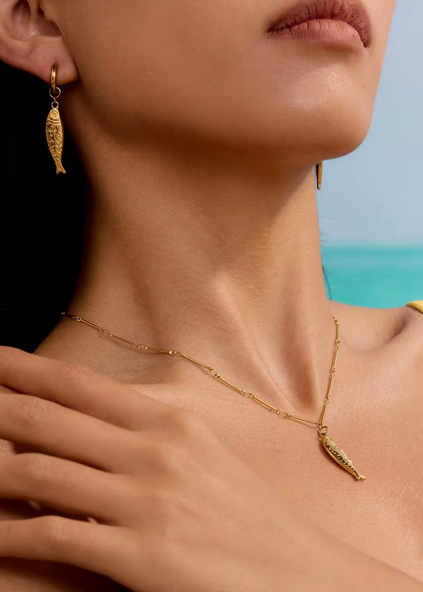 Sardinia Necklace | Gold