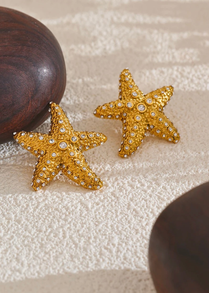 Stella Gold Earring Sparkle