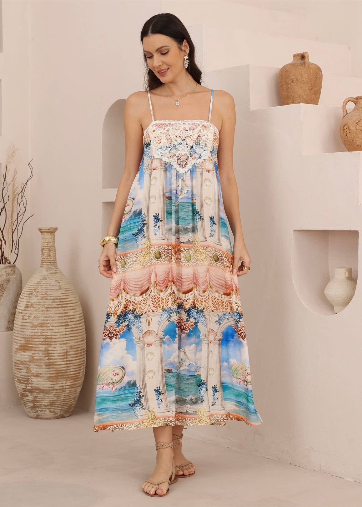 Byron Dress - Ocean