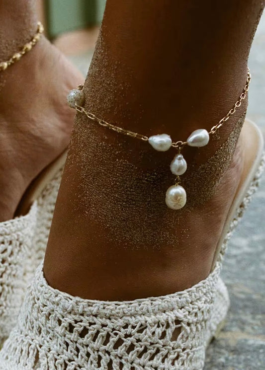 Salt Pearl Anklet