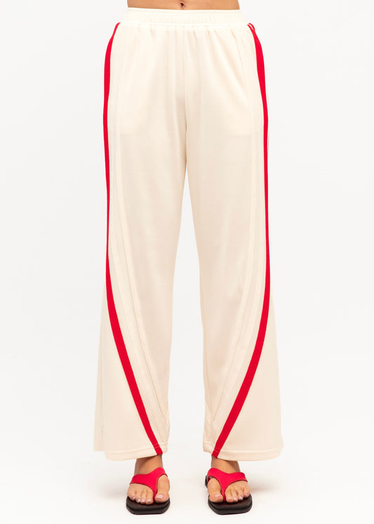 Axis Pants - Ivory Red