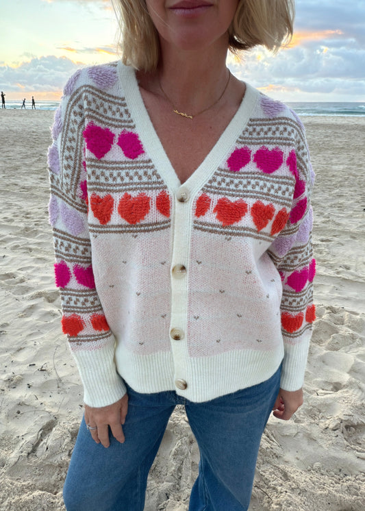 Lover Cardi | white