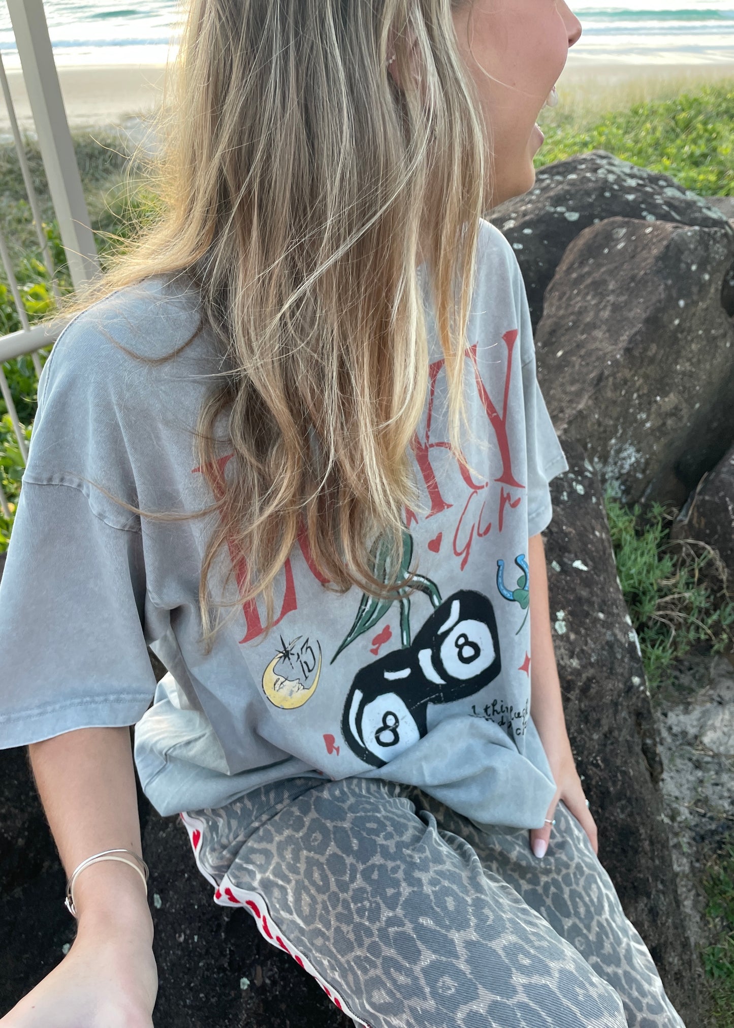 Lucky Girl | Light Grey