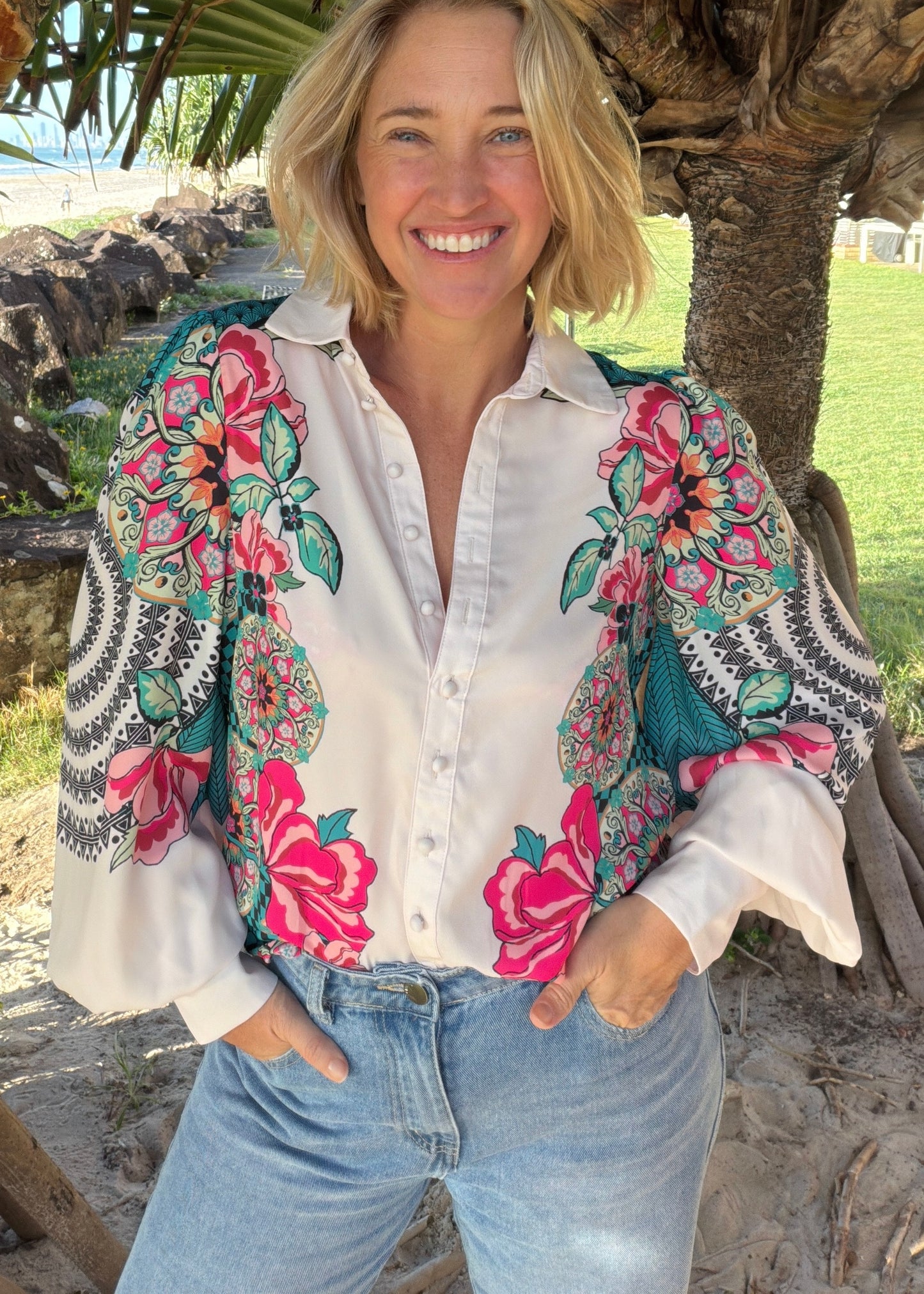 Uptown Empire Blouse