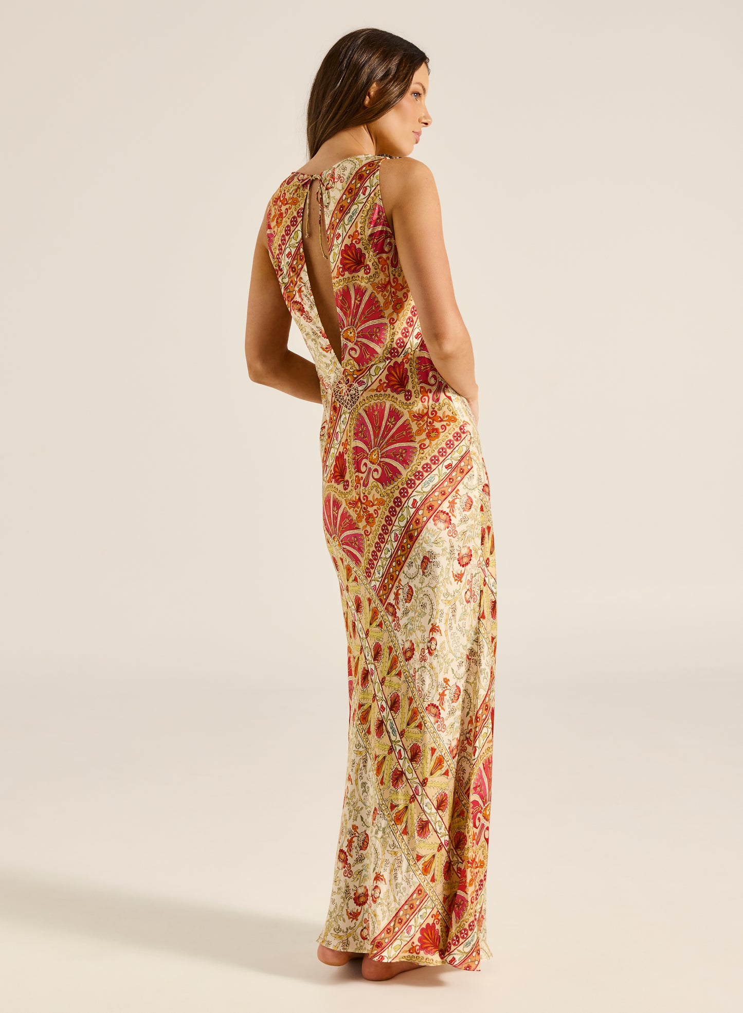 Rosselini Ophelia Maxi Dress| Rose Floral