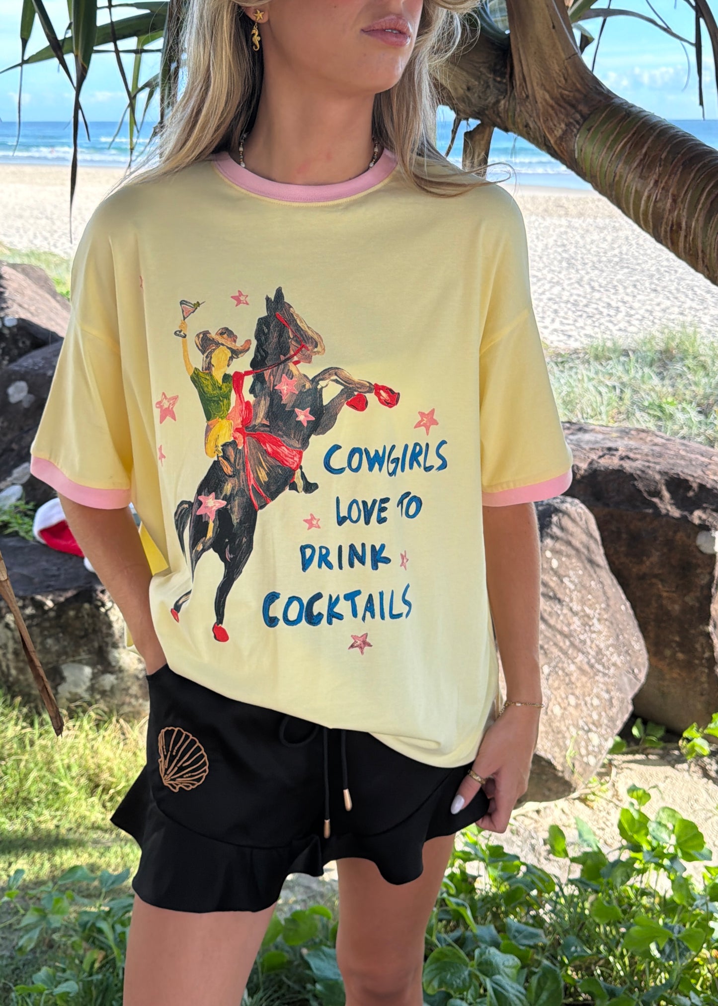 Cowgirls and Coctails | Yellow