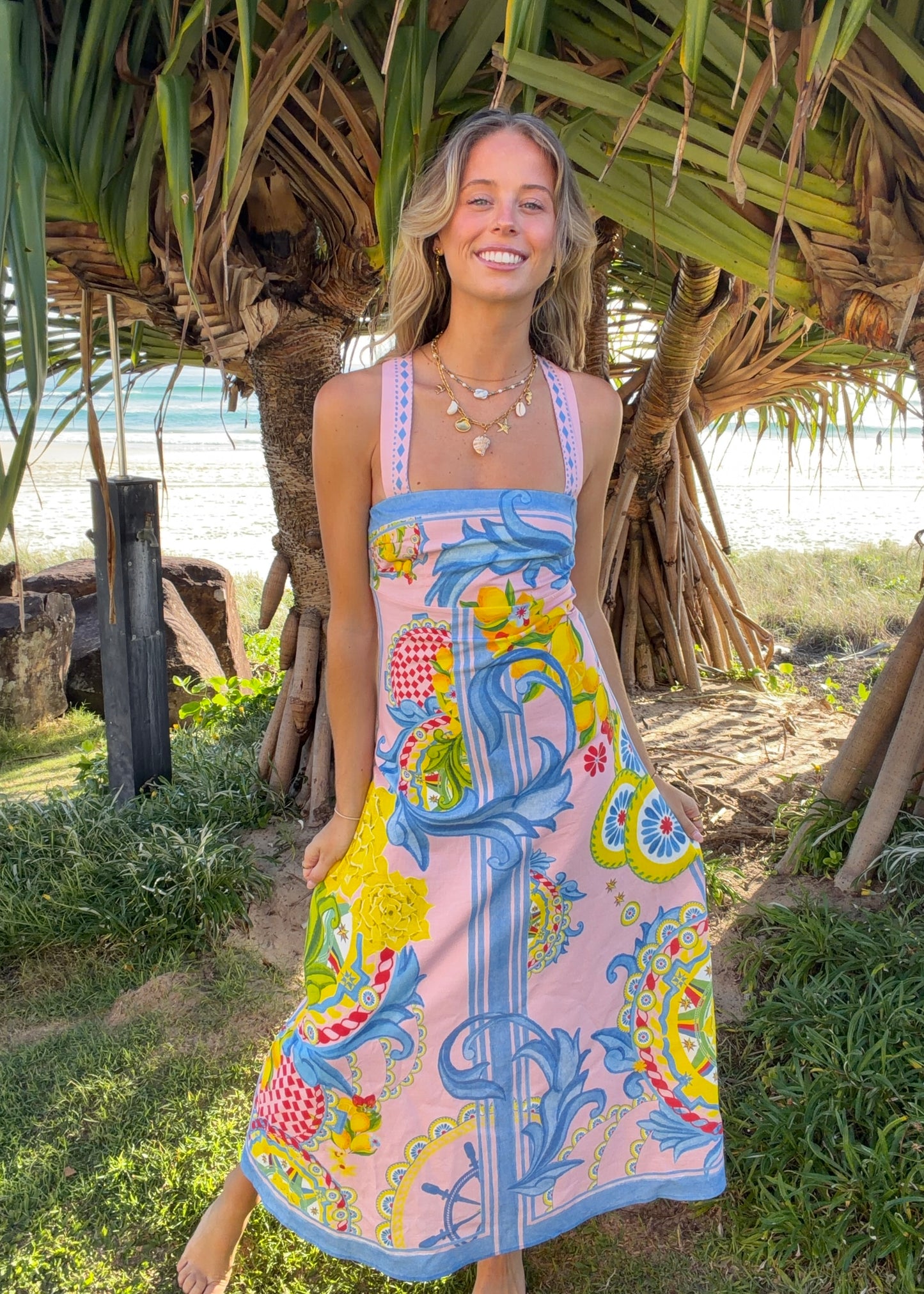 Summer Sicily Midi Dress