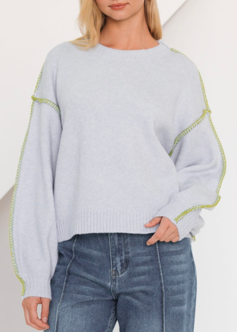 Sharon Knit Jumper | Blue