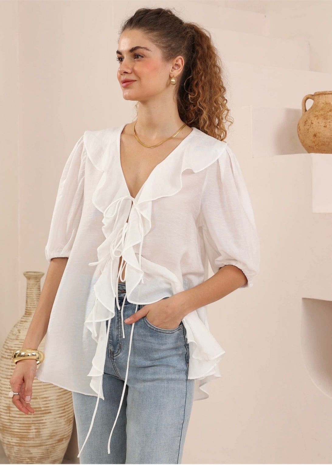 Kikki Top - White