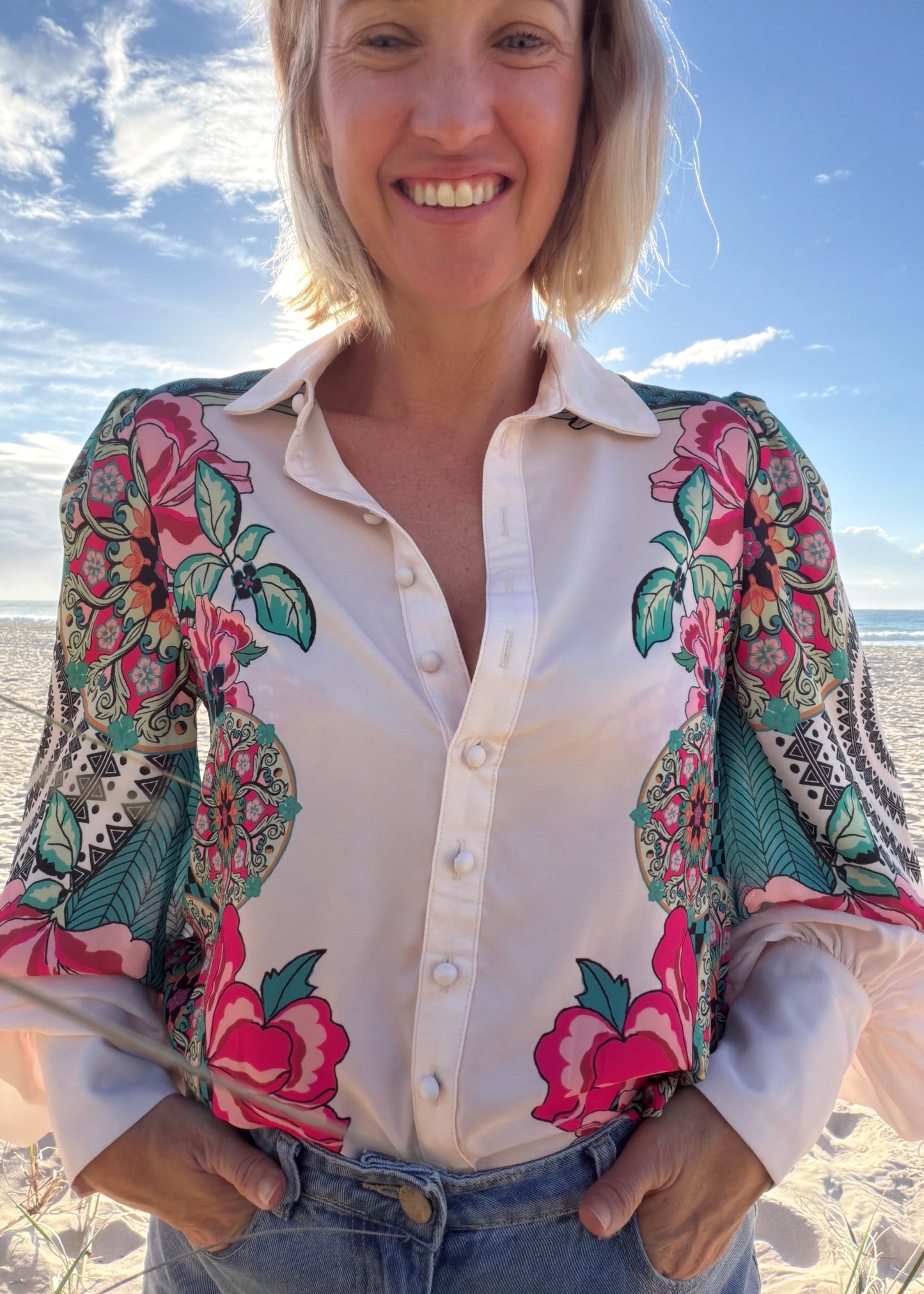 Uptown Empire Blouse