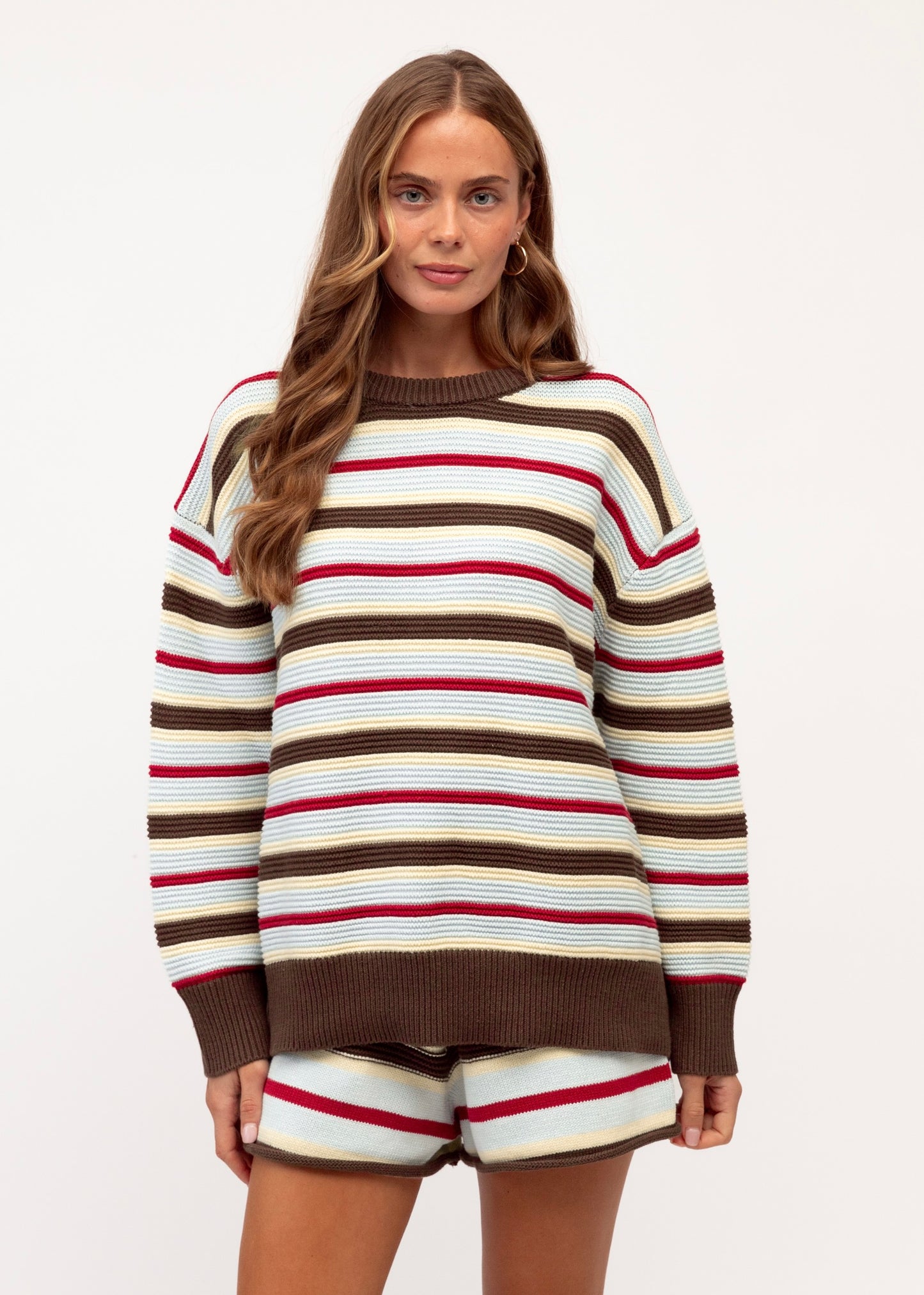 Elodie Knit Jumper | Stripe