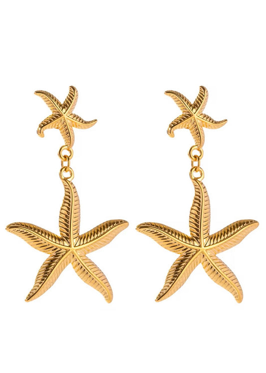 Sea Star Pendant Earring