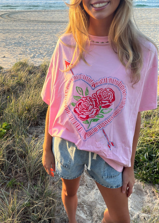 Heart Roses Tee