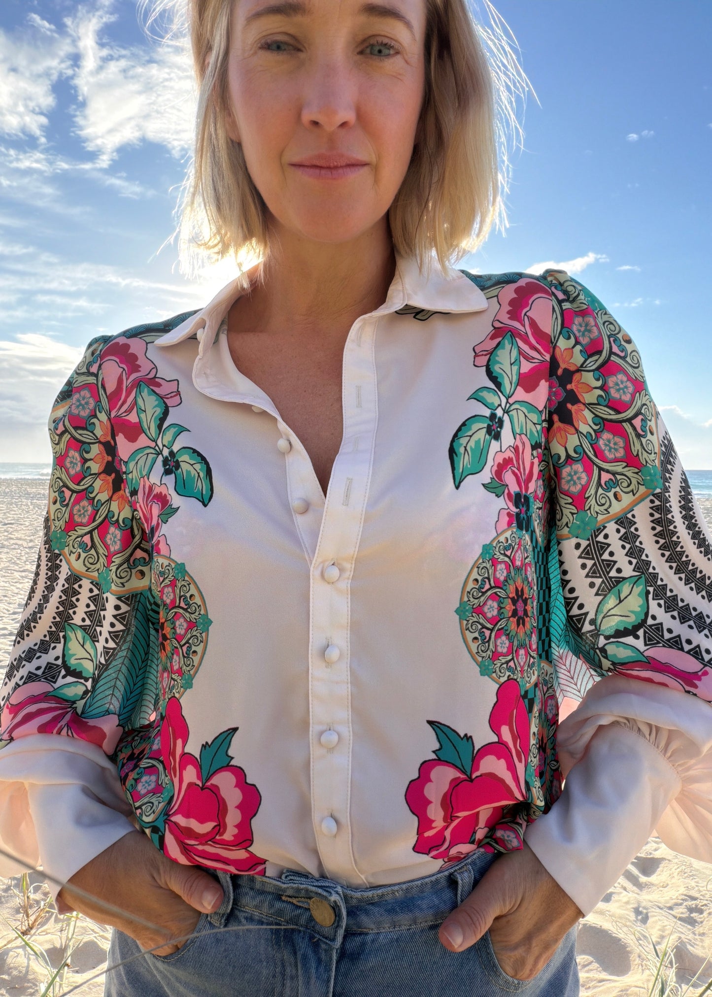 Uptown Empire Blouse