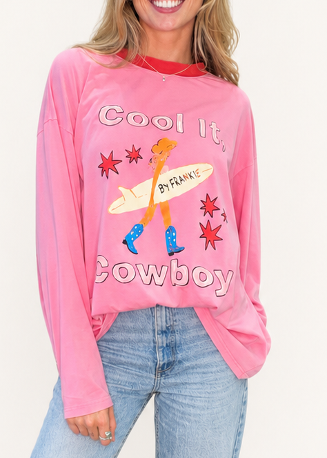 Cool It Cowboy | Pink