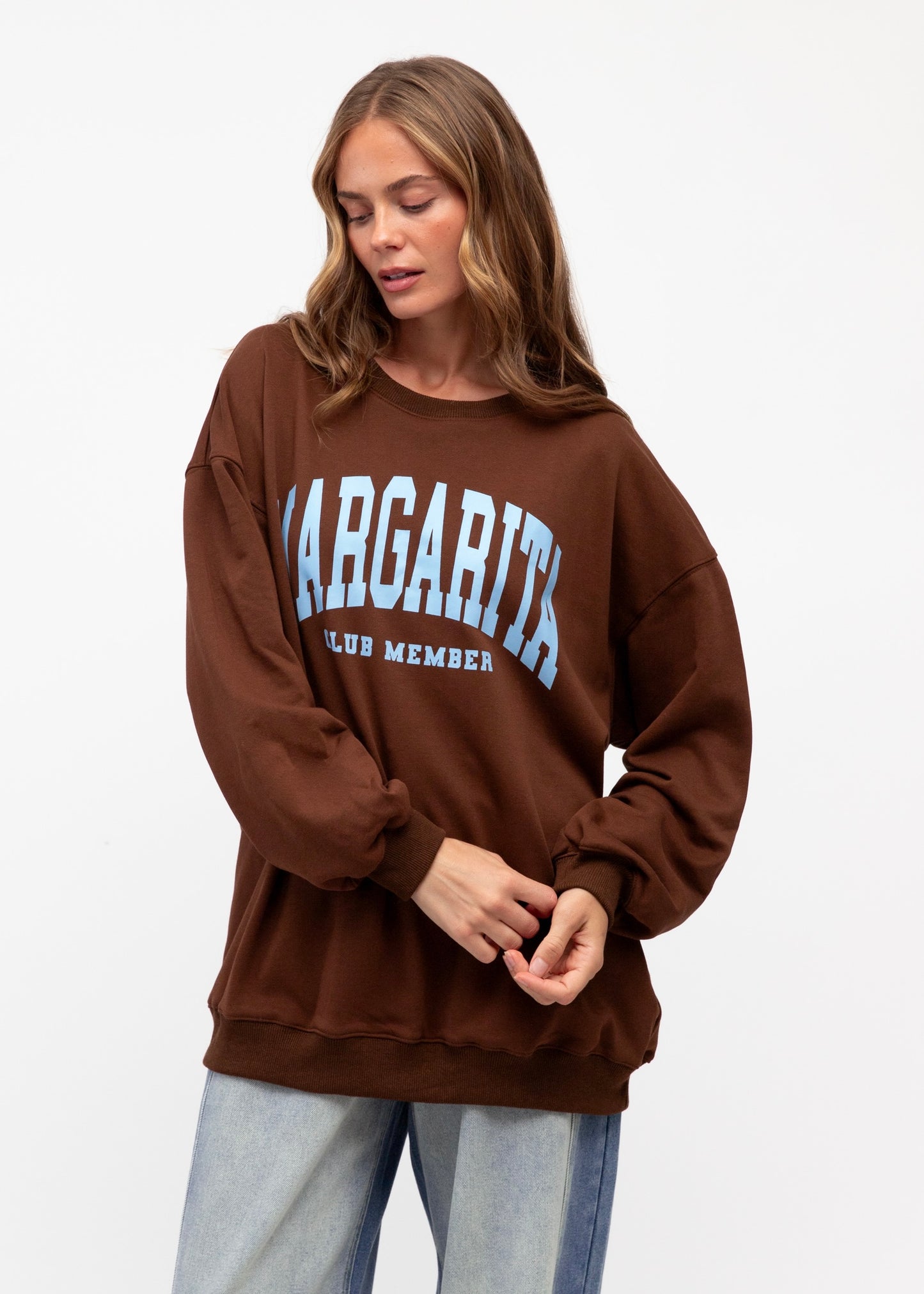Margarita Sweats Jumper | Brown