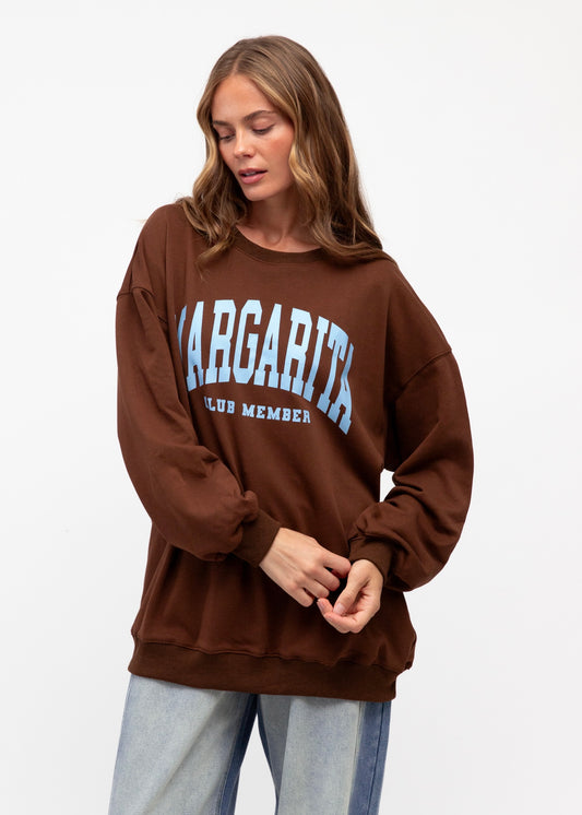 Margarita Sweats Jumper | Brown