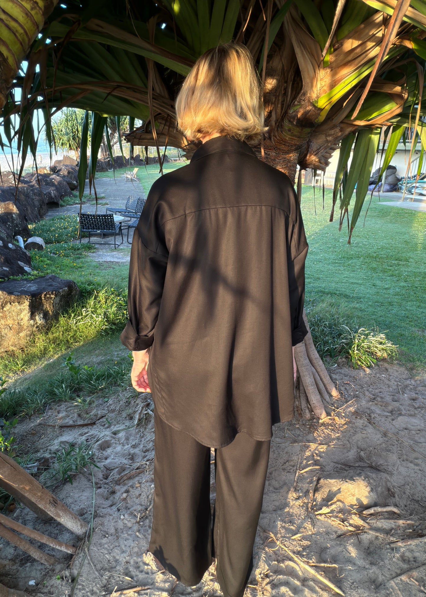 LP Embroidered Shirt | Black