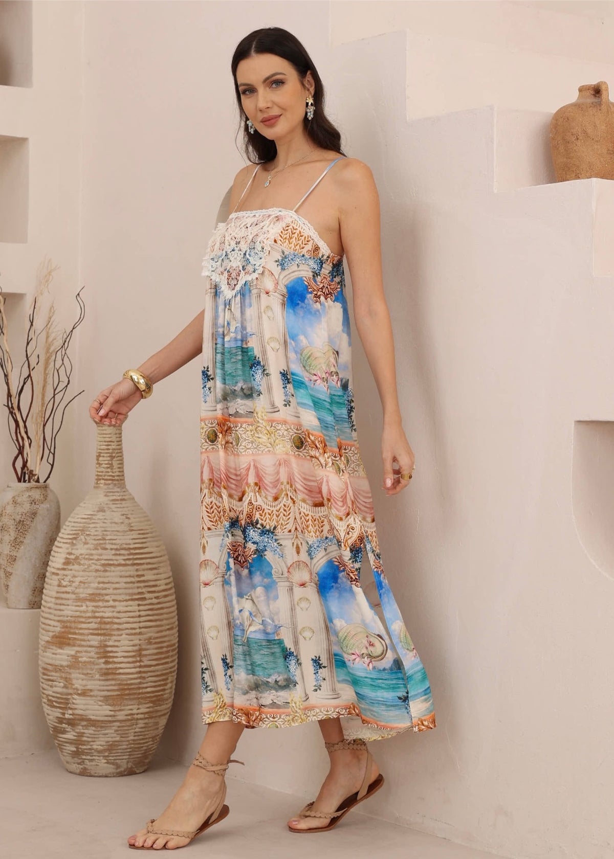 Byron Dress - Ocean