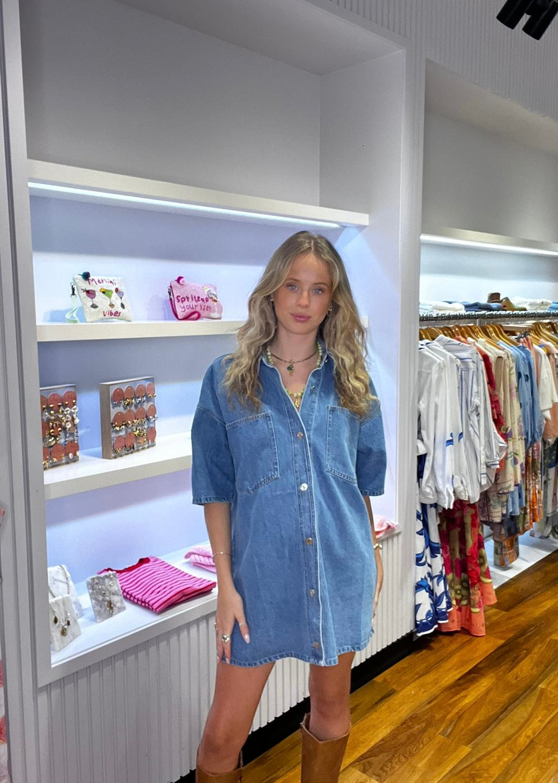 Denim Dress