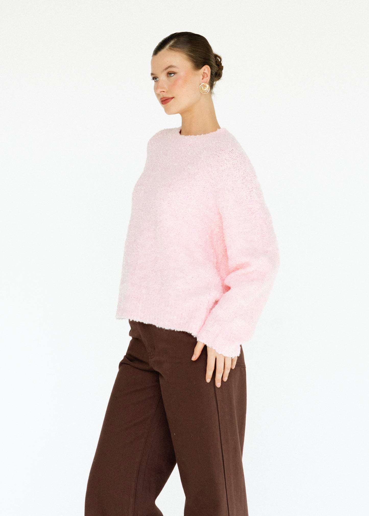 Abigail Knit Jumper | Pink