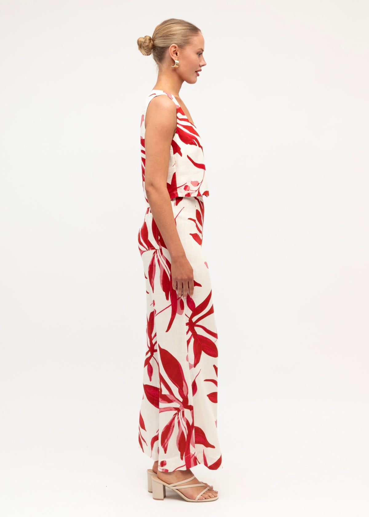 Scarlet Pants - Red White
