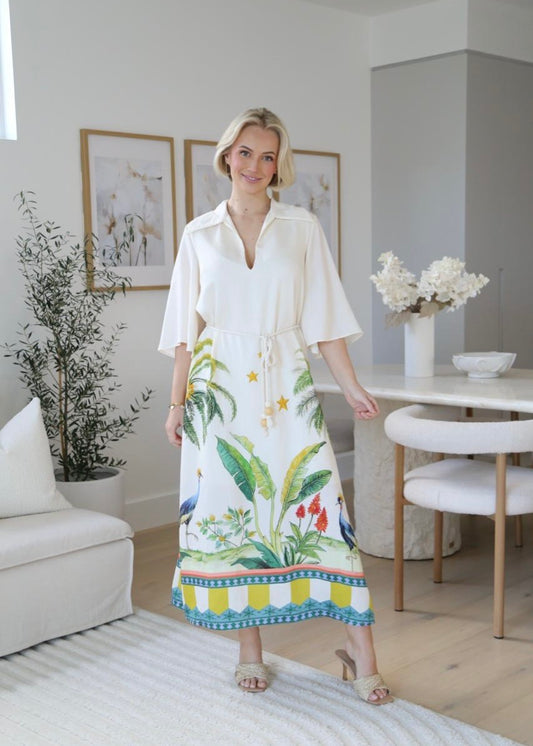 Paradise Dress | Crème