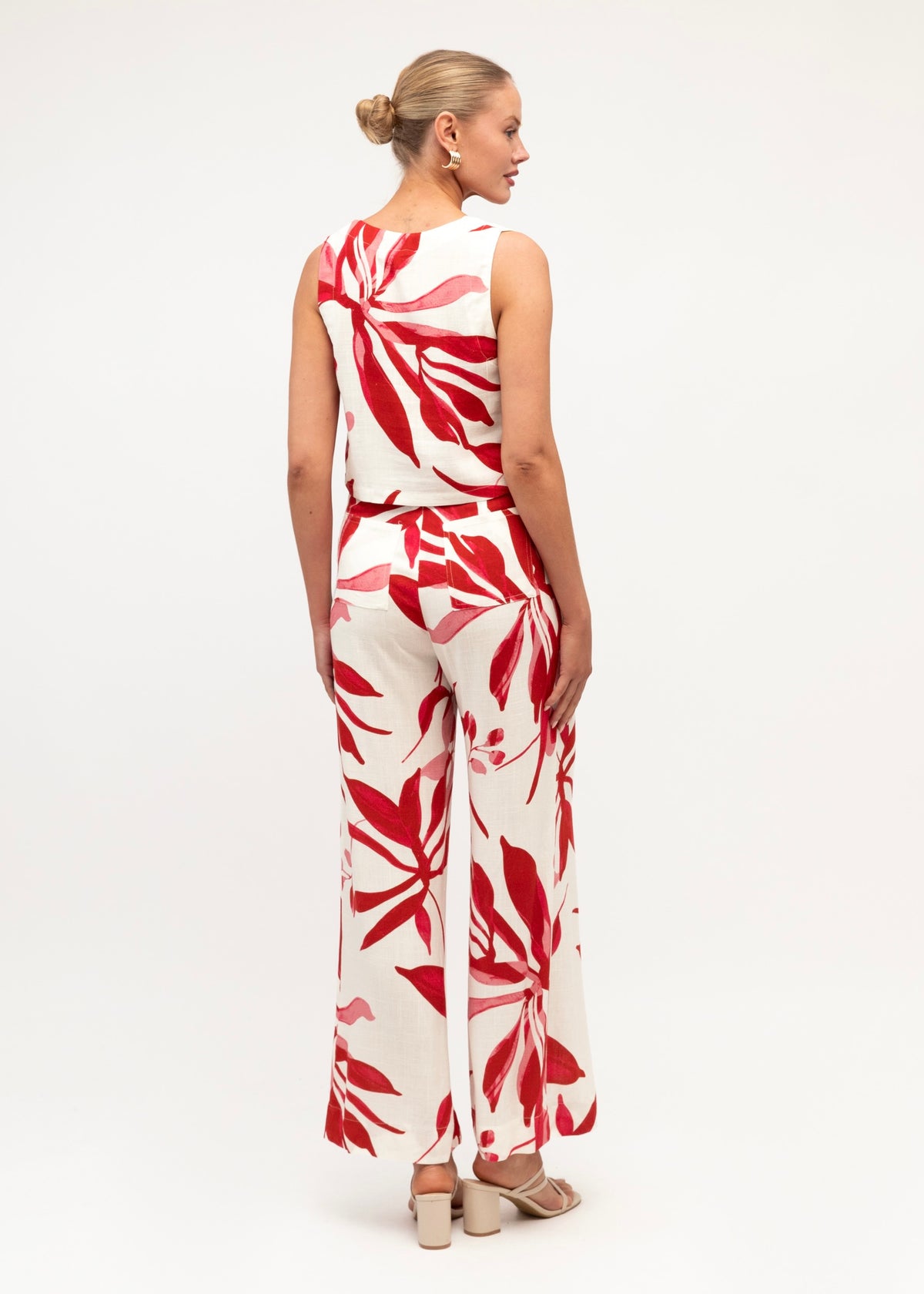 Scarlet Pants - Red White