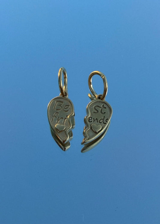 Best Friends (A) Charm | Gold