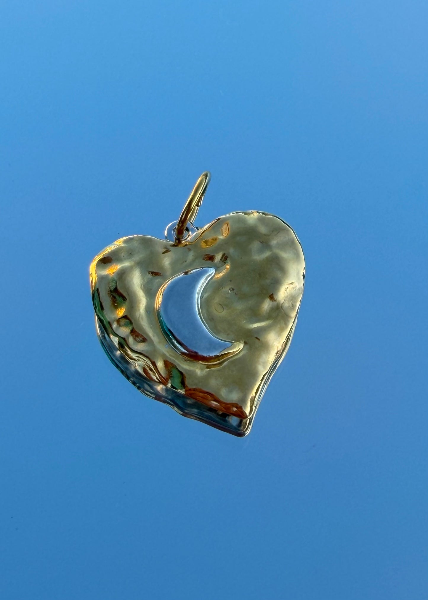 Heart & Moon Charm | Mixed