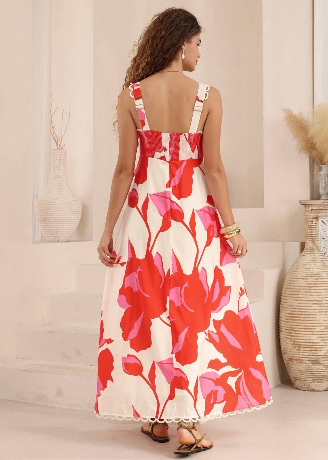 Coco Maxi Dress | Red