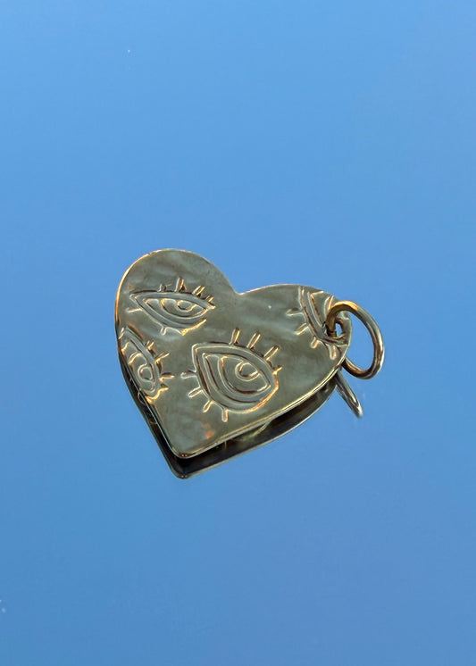Evil Eye Love Charm | Gold