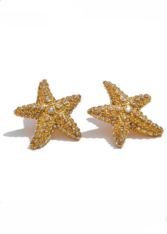 Stella Gold Earring Sparkle