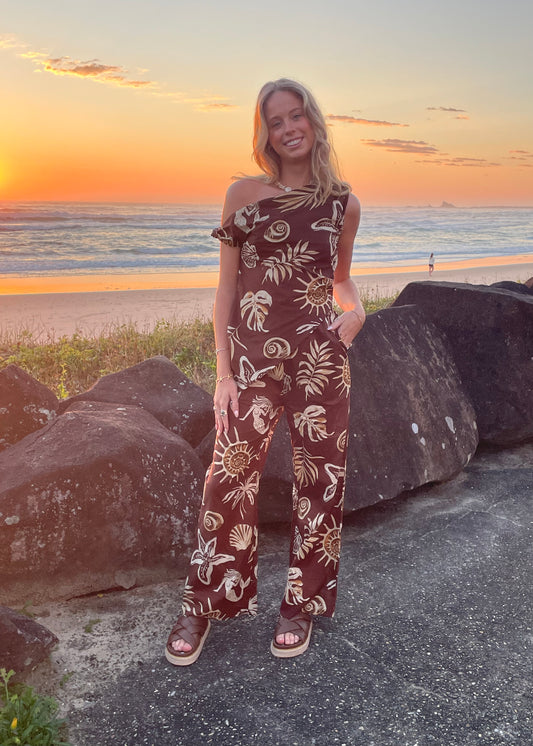 Mermaid Palm Pants