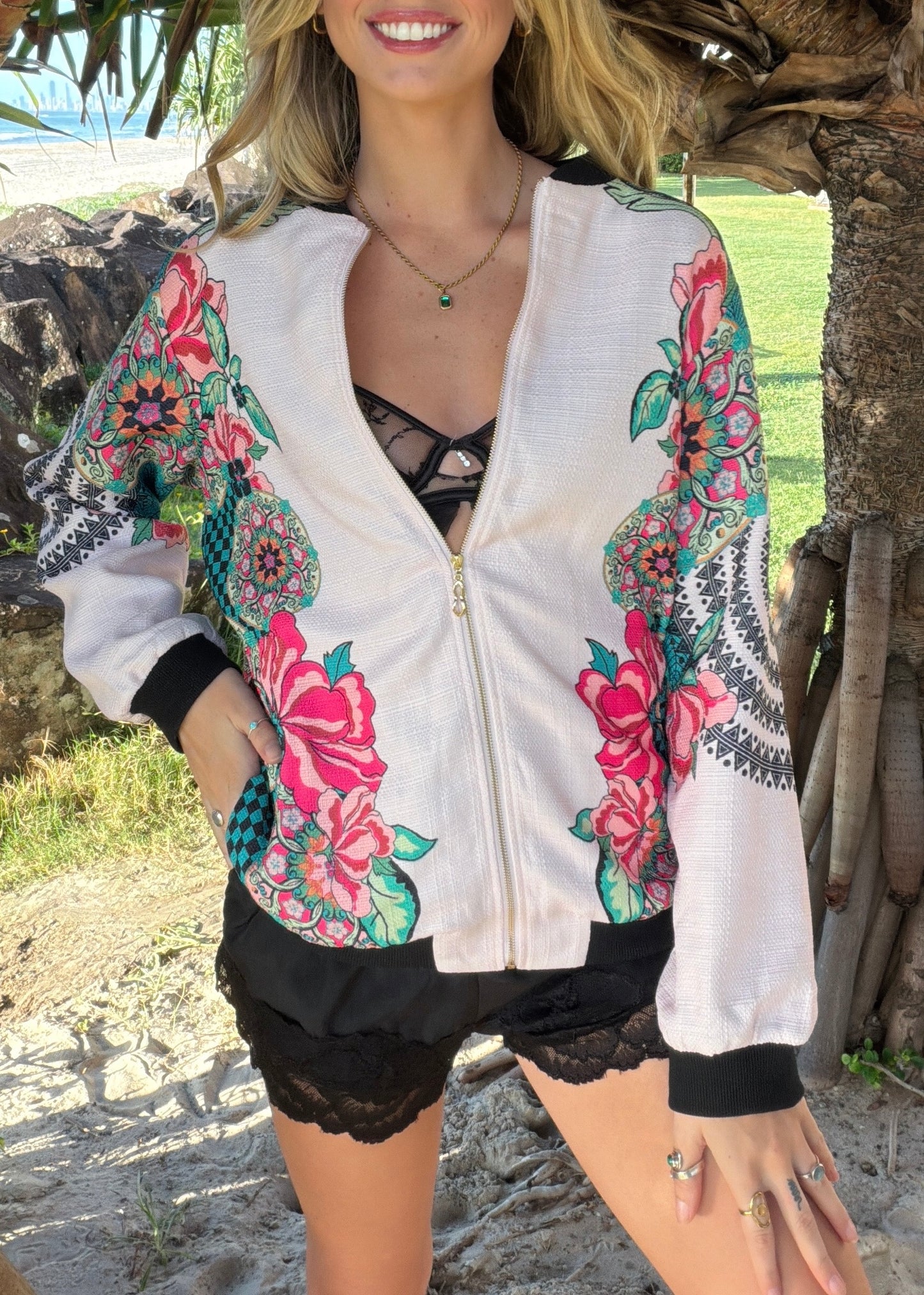 Uptown Bomber Jacket