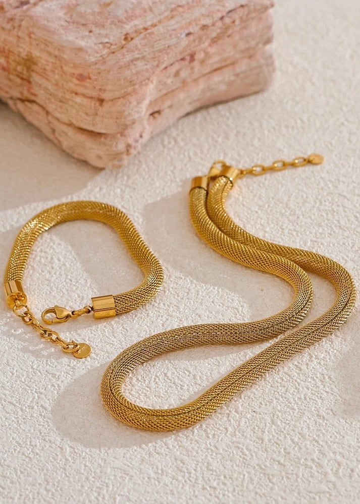 Monaco Gold Necklace