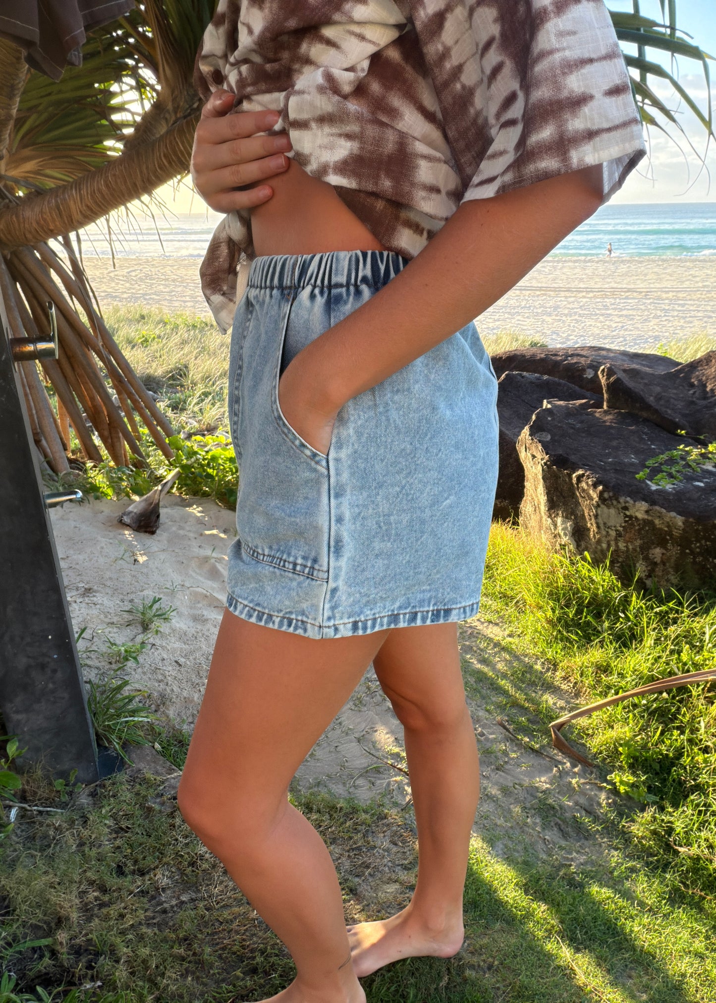 Denim Shorts | Light Denim