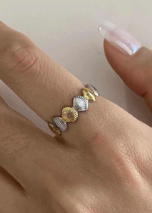 Santorini Ring Gold / Silver