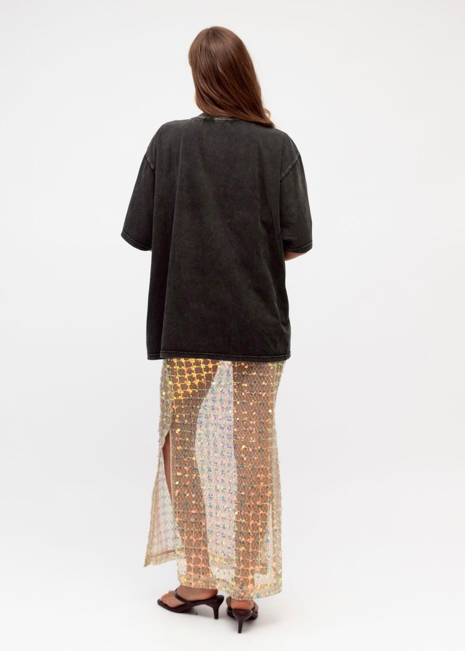 Shell Tee | Vintage Black