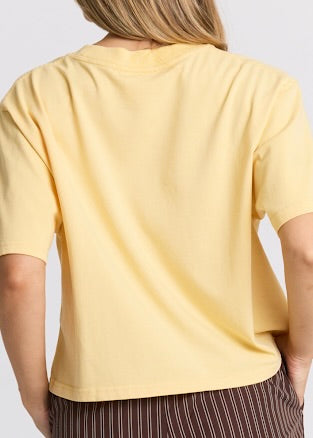 J’adore Mon Chou Boxy Crop T-shirt | Butter