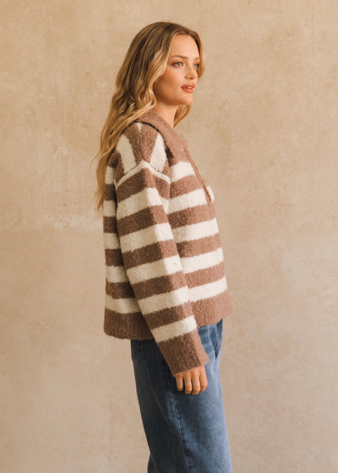 Vanilla Swirl Jumper | Cinnamon
