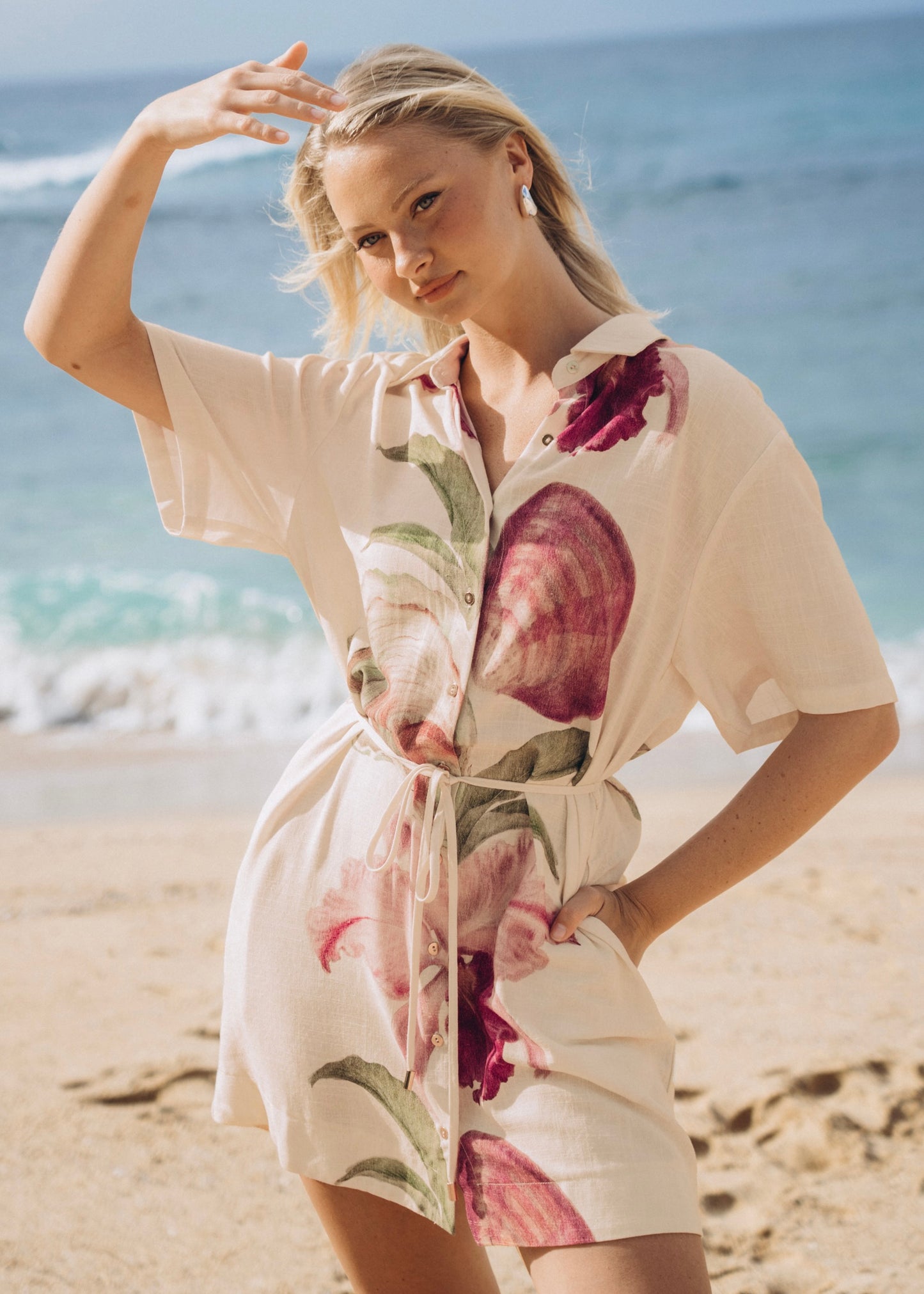 Sea Siren Mini ShirtDress |