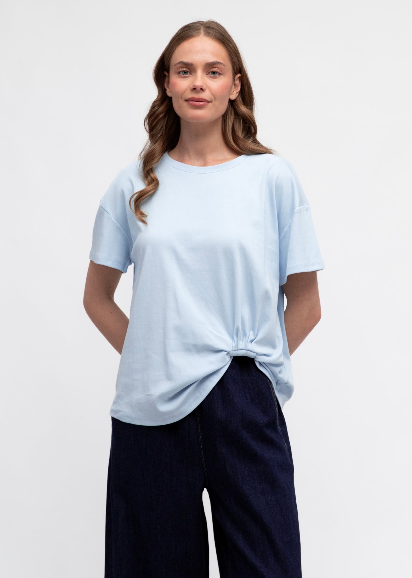 Easy Tuck Tee | Sky