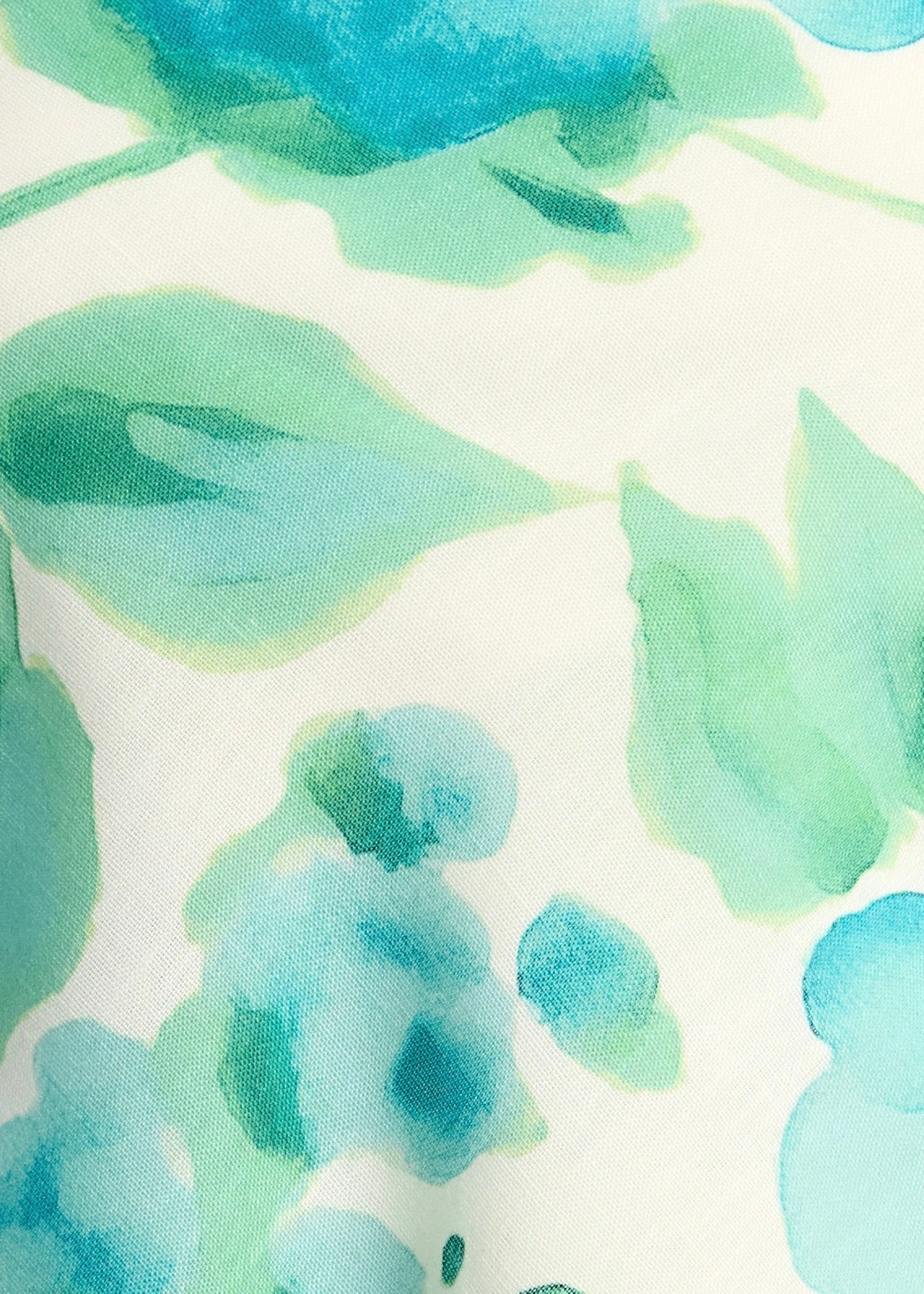 Shirred Back Scarf Top | Green