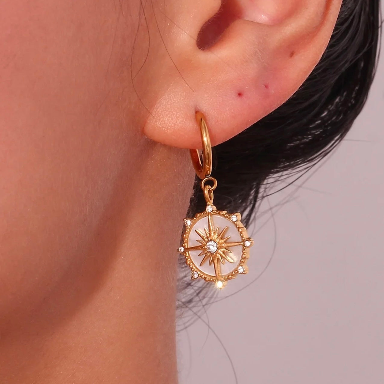 Starlight Earring - 18k Gold Plated
