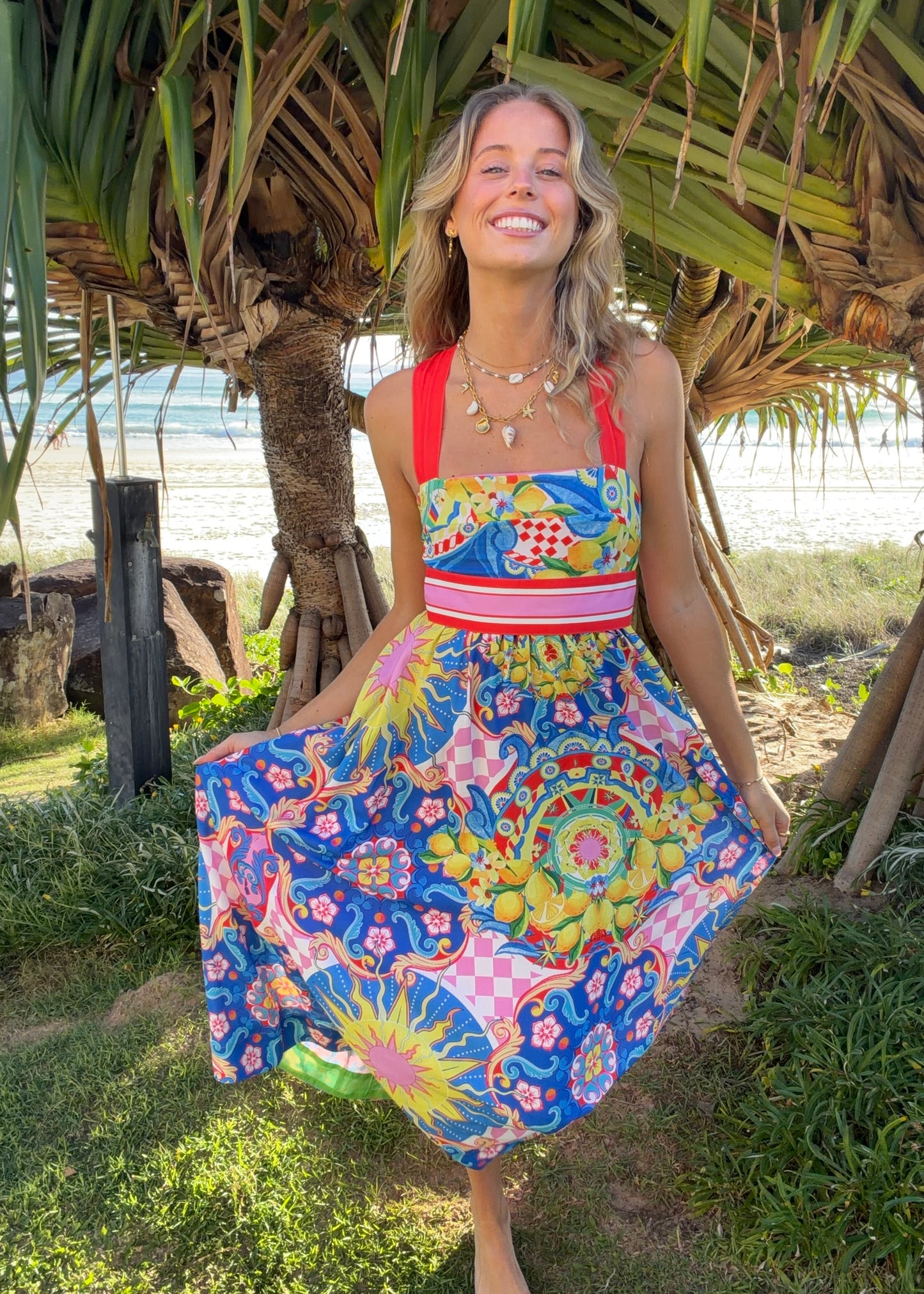 Summer Sicily Midi Dress